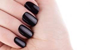 Luxurious and Classy Black Nail Designs